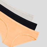 Plain Bikini - Pack of 3
